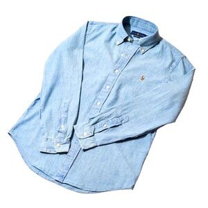 Polo Ralph Lauren's chambray button-down M